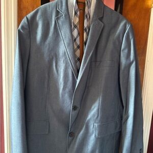 INC International Concepts Charcoal Suit Jacket